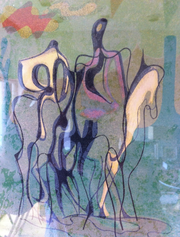 Harry van Kruiningen Kleuren Litho Ruiters 1947. 21x 15.5 verkocht voor € 85!