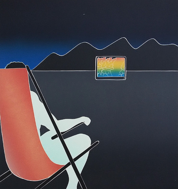 Thom de Jong - Watching the Olympics, aquatint ets kopen? Bied vanaf 30!