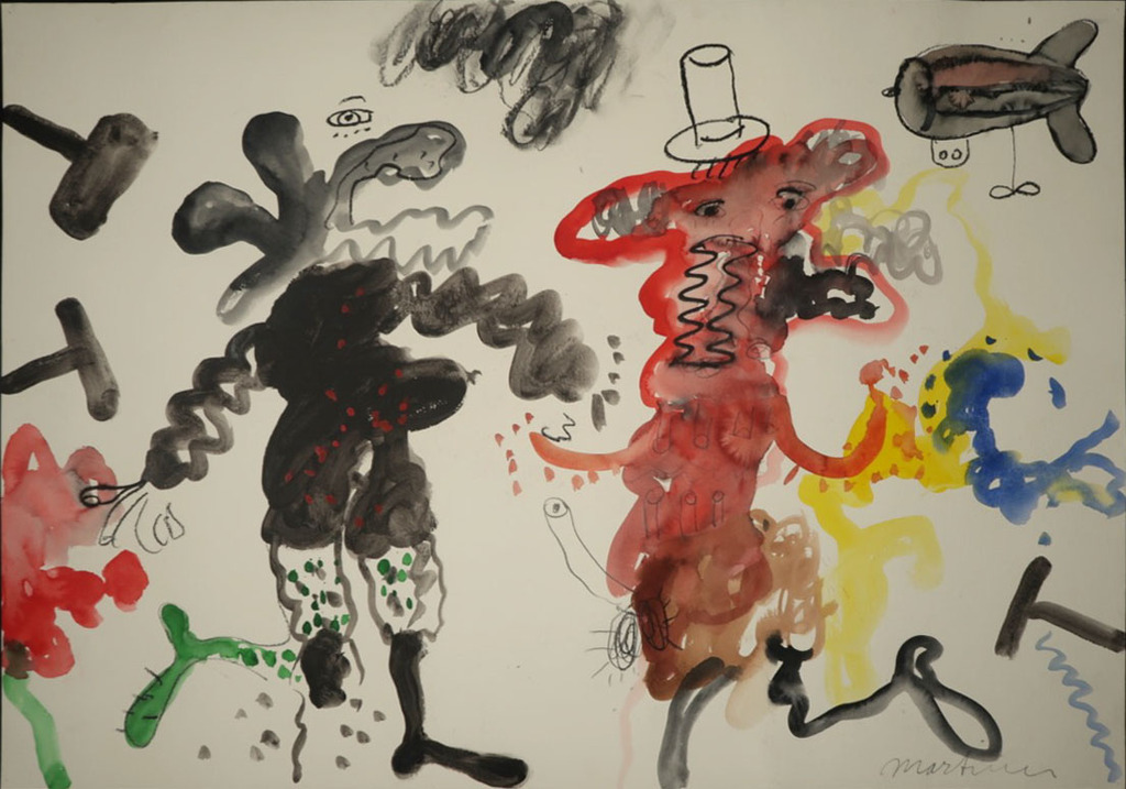 Anton Martineau: Gemengde techniek, Z.T. Fantasiefiguren (Groot) kopen? Bied vanaf 80!