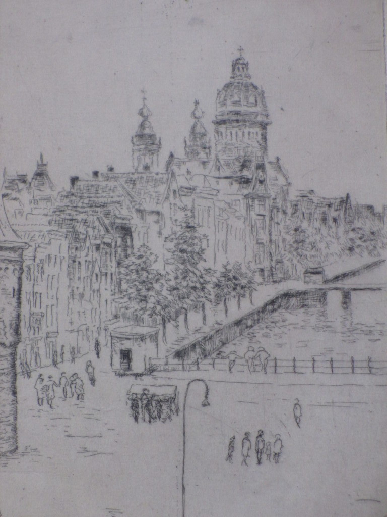 Anton Erkelens, Nieuwmarkt Amsterdam, Ets kopen? Bied vanaf 1!