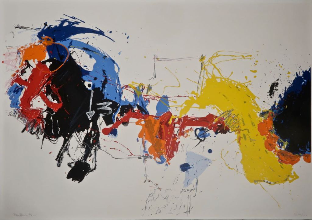 Theo den Boon: Zeefdruk, Zonder titel (Groot) kopen? Bied vanaf 50!