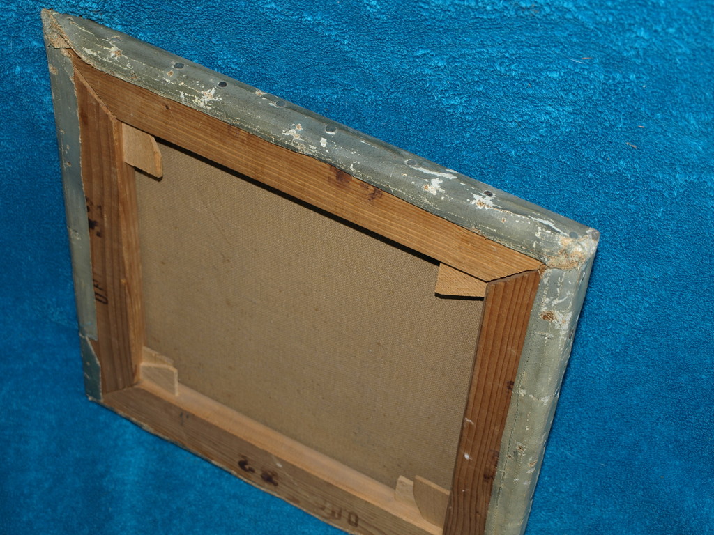 Verstild werk – Olieverf op doek – Watergezicht  – Gesigneerd - Oud kopen? Bied vanaf 65!