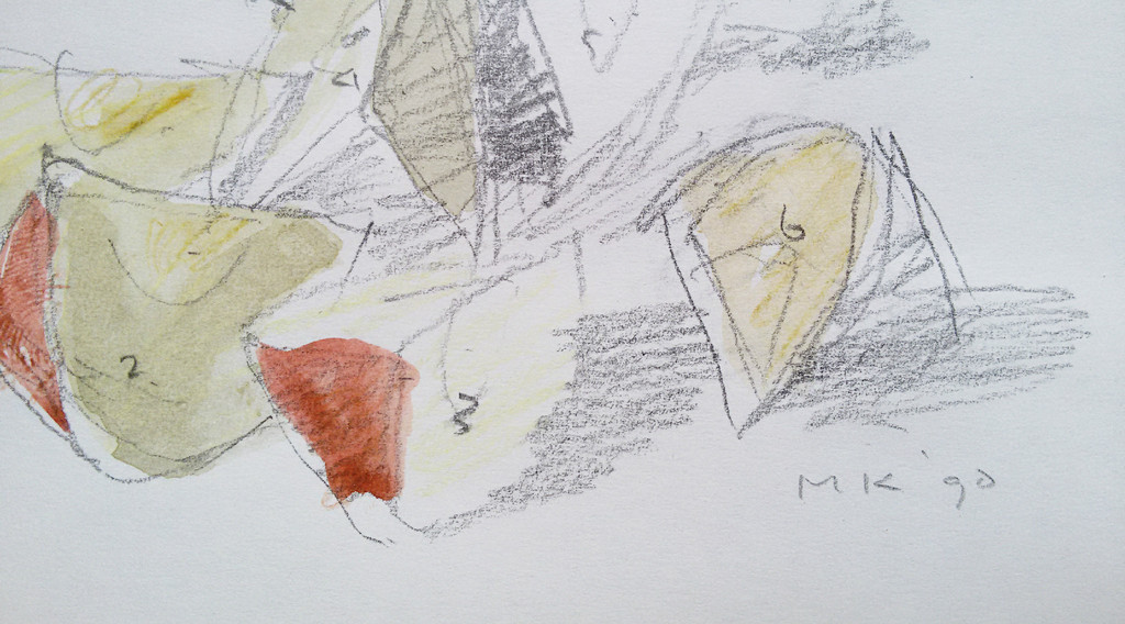 Mart Kempers - Mart Kempers - Appelpartjes, tekening kopen? Bied vanaf 35!