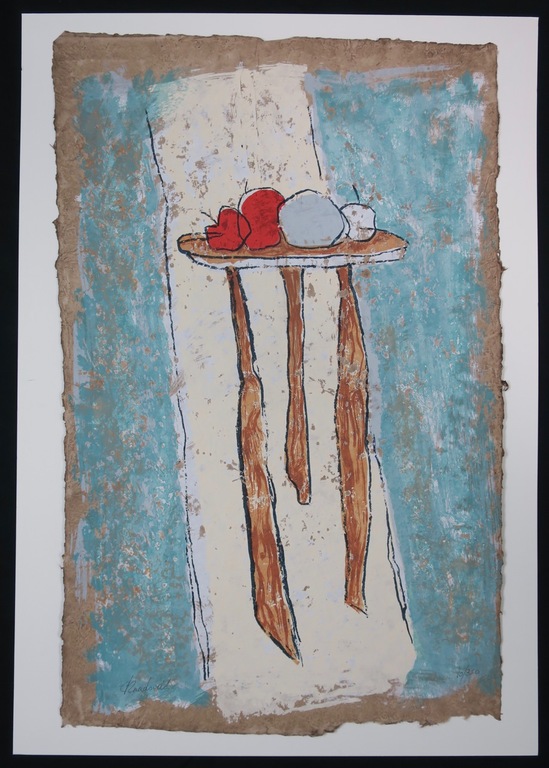 Carla Raadsveld: Zeefdruk, Stilleven kopen? Bied vanaf 1!