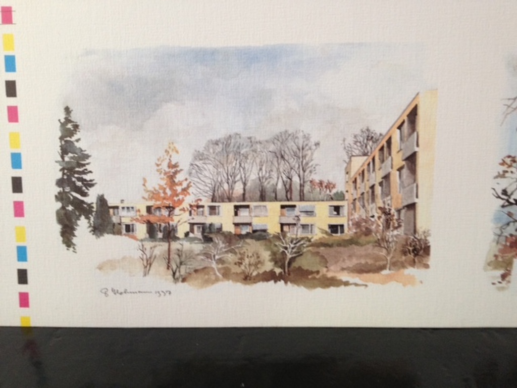 Piet Hohmann (1935), litho, Oosterhout (NB) 1997 kopen? Bied vanaf 1!