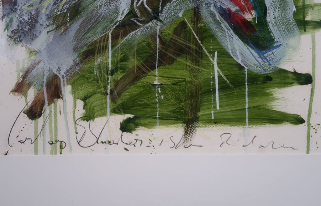 Carlos Blaaker: Gemengde techniek, Onbekend - Ingelijst kopen? Bied vanaf 100!