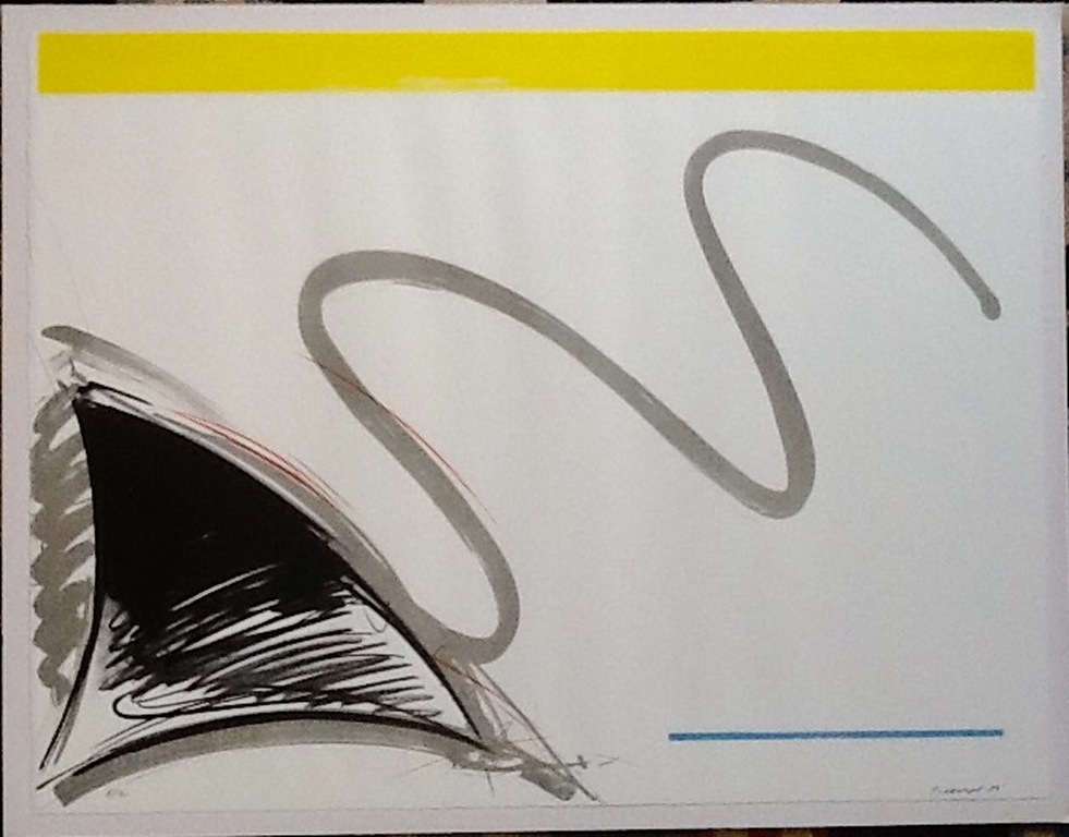 Peter van Drumpt, zeefdruk , gesigneerd kopen? Bied vanaf 10!