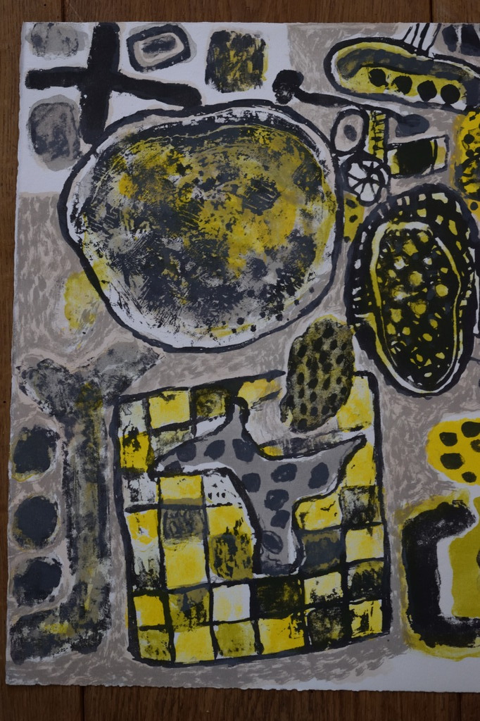 Corneille - Kleurenlitho - Femme de Nuit et d'aube - 1967 kopen? Bied vanaf 350!