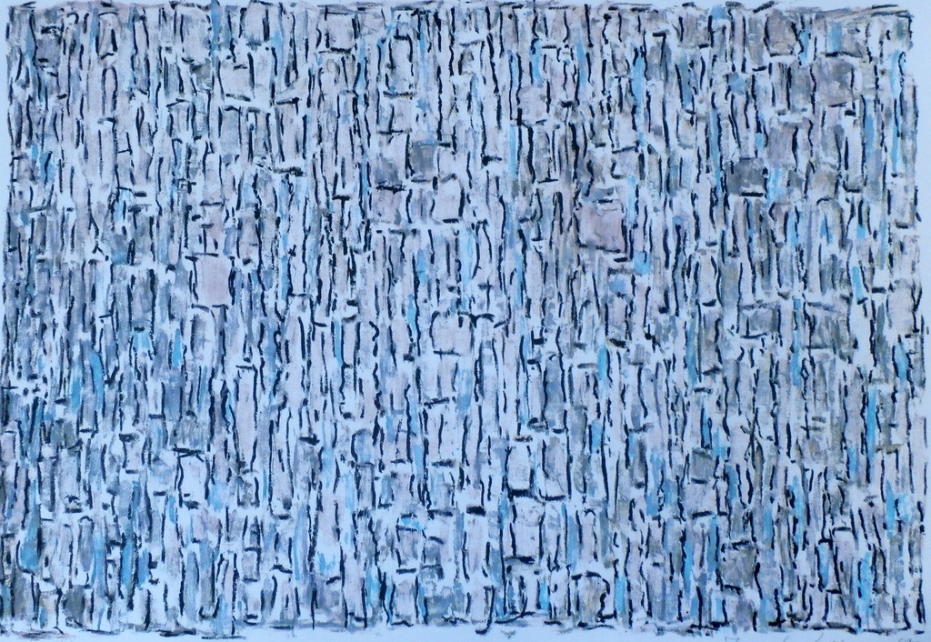 Jan Wolkers - zeefdruk: Winterbeeld verkocht voor € 225!