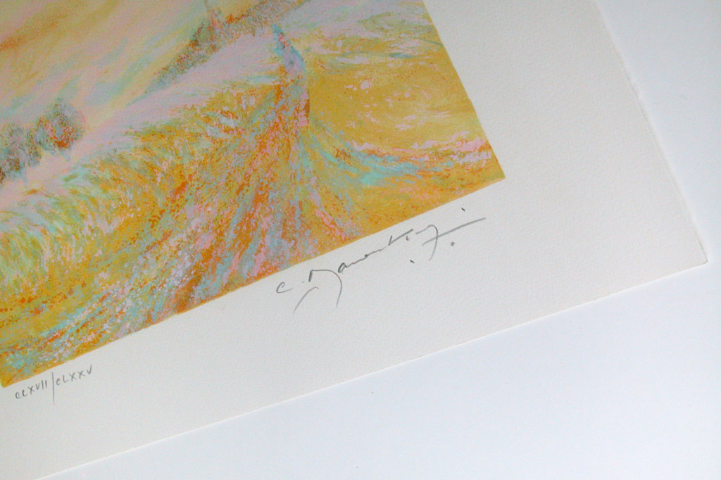 Claude Manoukian, ‘Impression jaune‘,  lithografie handgesigneerd kopen? Bied vanaf 20!