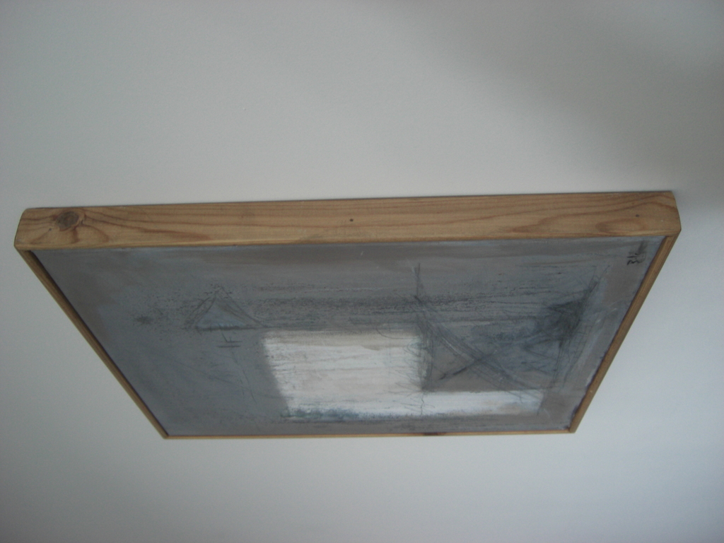 composietie in grijs tinten/ Olieverf op linnen  kopen? Bied vanaf 35!