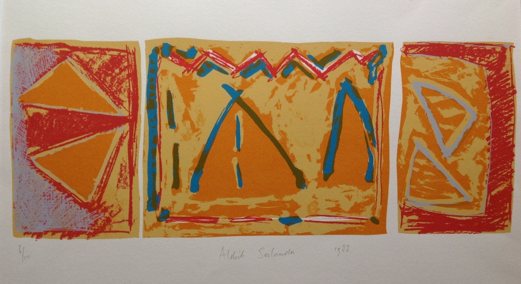 Aldrik Salverda, zeefdruk ('88) z.t. kopen? Bied vanaf 20!