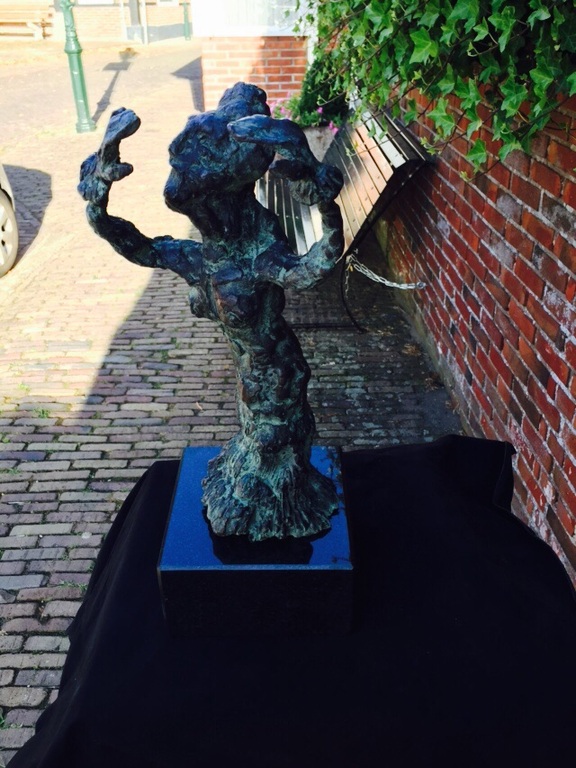 Jan Sierhuis: Groot bronzen Beeld: Flamenco Spaanse Dans kopen? Bied vanaf 1!