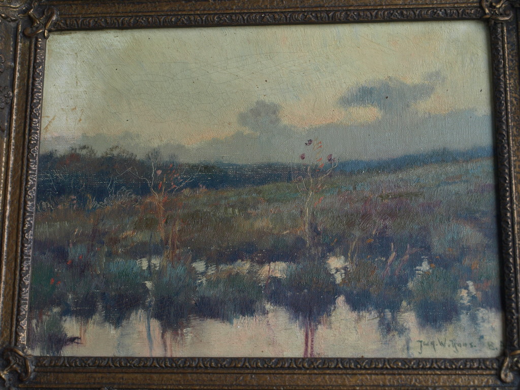 Jacques (“Arie”) Witjens : Olieverf op paneel – Otamendi – Ingelijst- ca 1930  verkocht voor € 60!