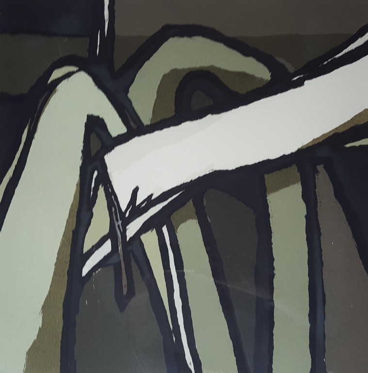 Fon klement (1930-2000) - houtsnede 9/40, gesigneerd verkocht voor € 84!