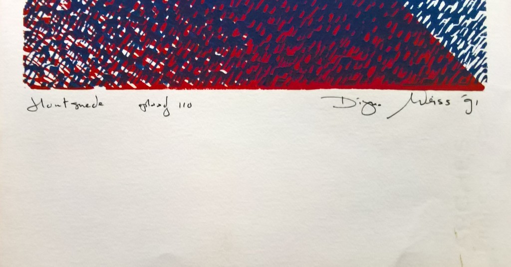 Digna Weiss - Digna Weiss, houtsnede, abstract kopen? Bied vanaf 10!