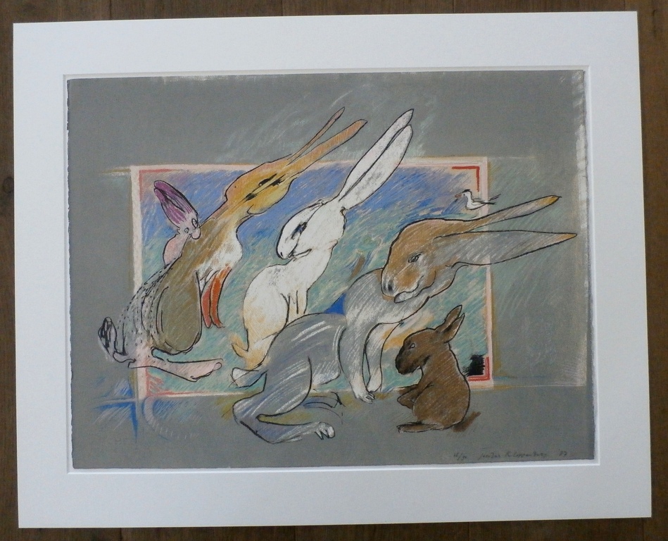 Jacobus Kloppenburg: Litho: Hazen - 1987 kopen? Bied vanaf 70!