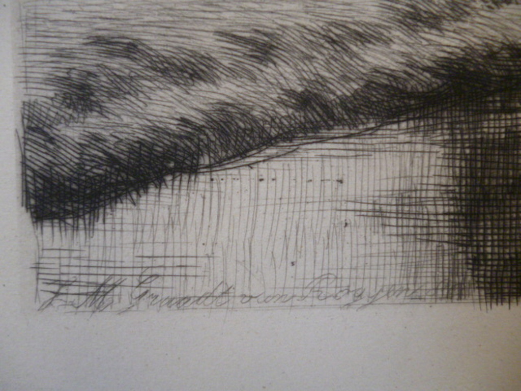 J.M.Graadt van Roggen - ets - Molen bij Haarlem kopen? Bied vanaf 40!