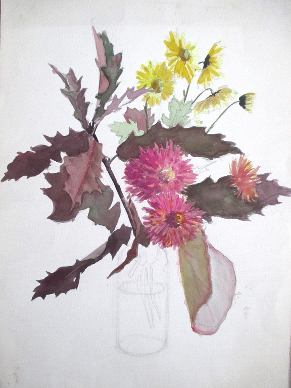 Onbekend gesigneerd, twee aquarellen kopen? Bied vanaf 1!