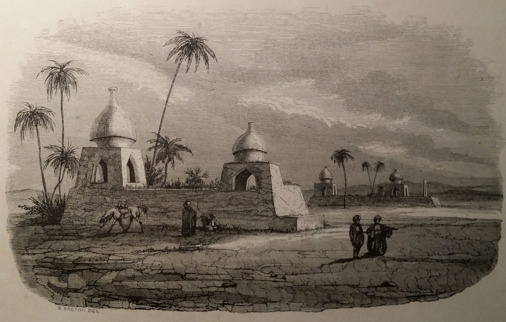 Breton, houtgravure, Egypte Tombeaux Arabes a Zaoye (1843) kopen? Bied vanaf 1!