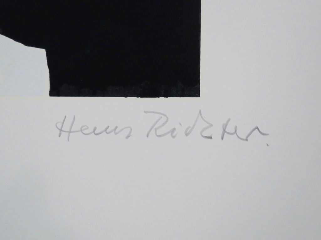 Hans Richter: Zeefdruk, Ritratto di Hans Arp - Ingelijst kopen? Bied vanaf 250!