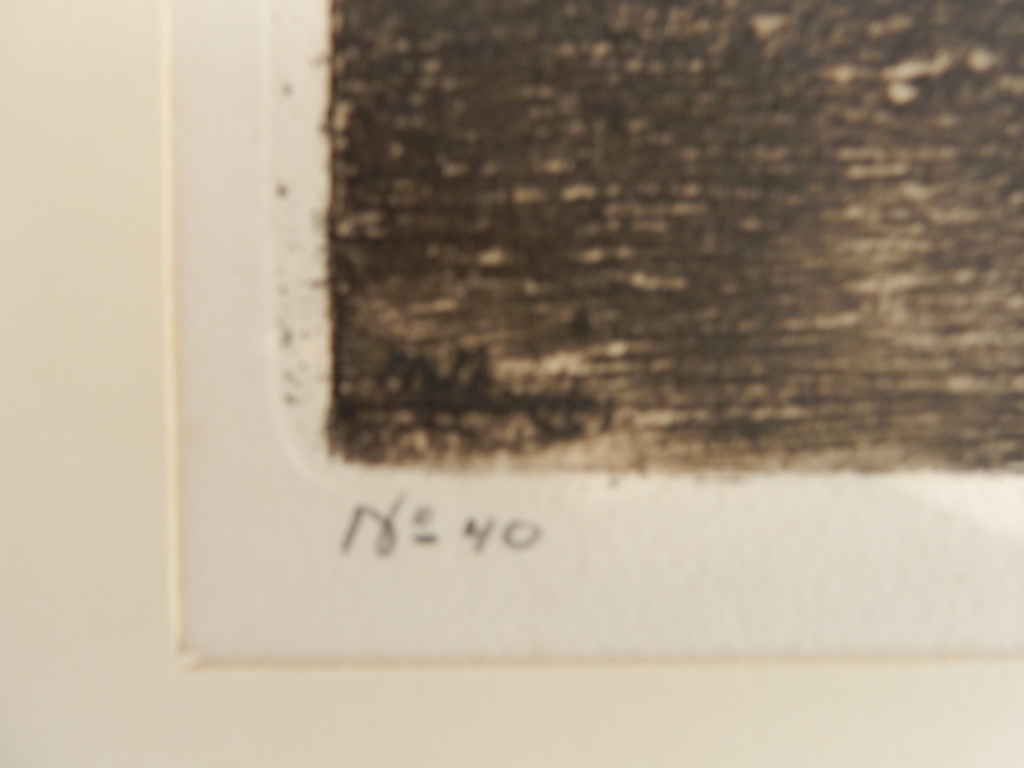 Willem de Zwart, ets, Boerderij tussen de Bomen kopen? Bied vanaf 50!