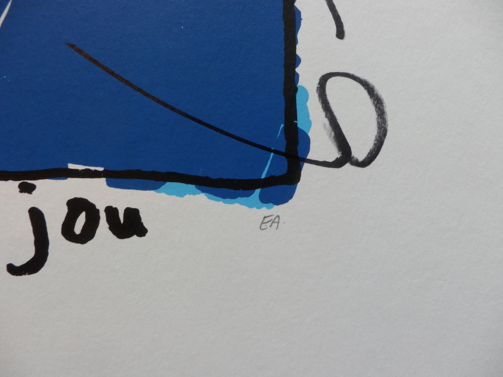 HERMAN BROOD, GROTE HANDGESIGNEERDE Zeefdruk  ,K OOK VAN JOU kopen? Bied vanaf 150!