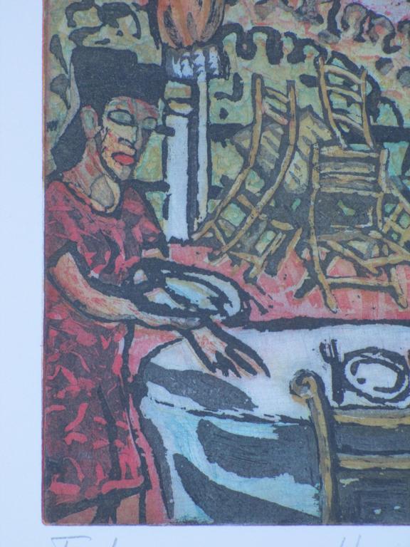 Cees Landsaat, Forel, Kleurets kopen? Bied vanaf 35!