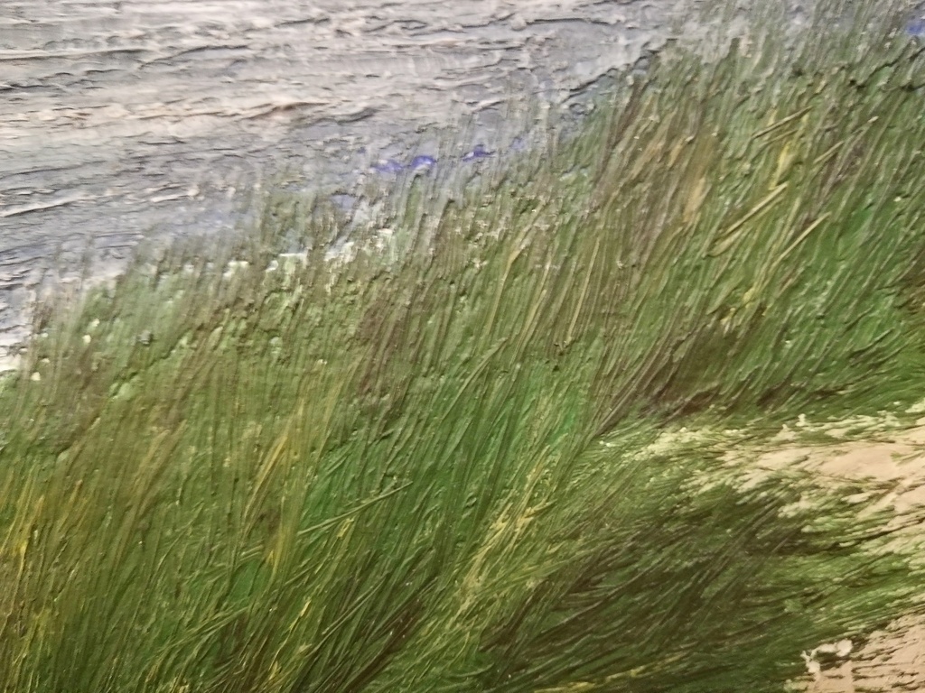 onbekend kunstenaar - olieverf op doek - Heist aan zee - duin en zee zicht kopen? Bied vanaf 50!