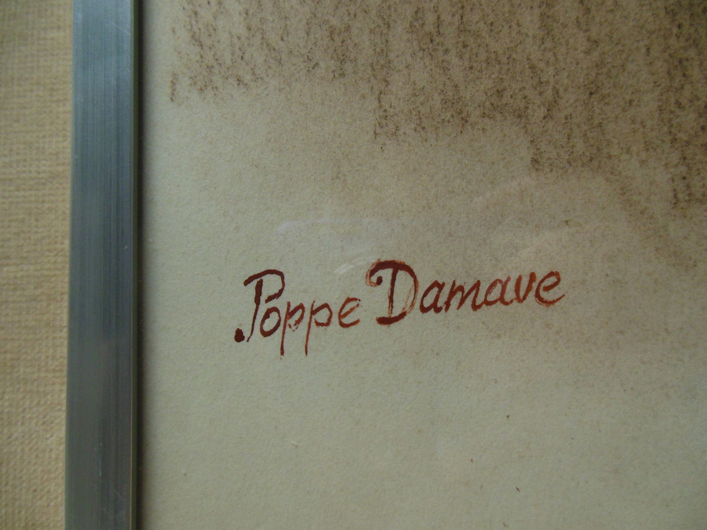 Poppe Damave, Tekening, Moeder kopen? Bied vanaf 30!