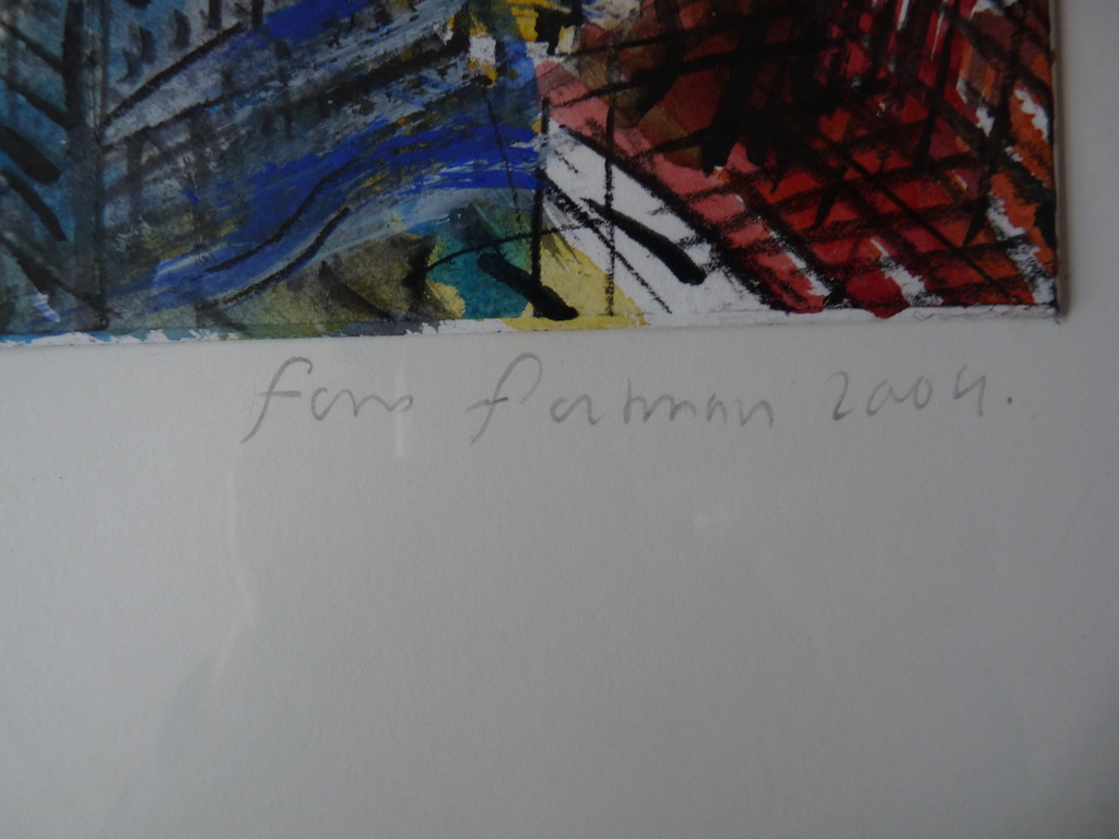 FONS FORTMAN   2x GEMENGDE TECHNIEK   kopen? Bied vanaf 80!