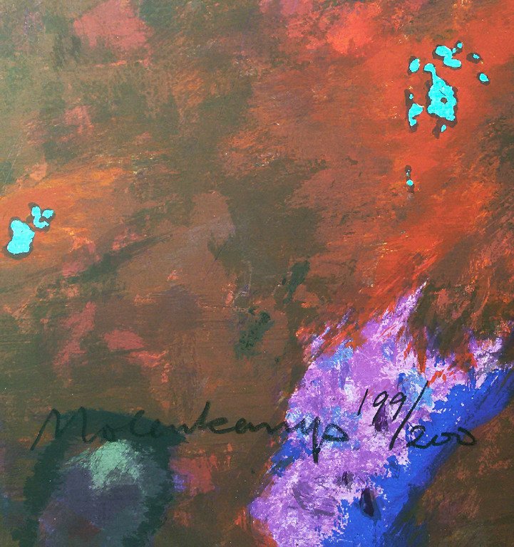 Nico Molenkamp - Giraffe, zeefdruk (gemonteerd, groot) kopen? Bied vanaf 325!