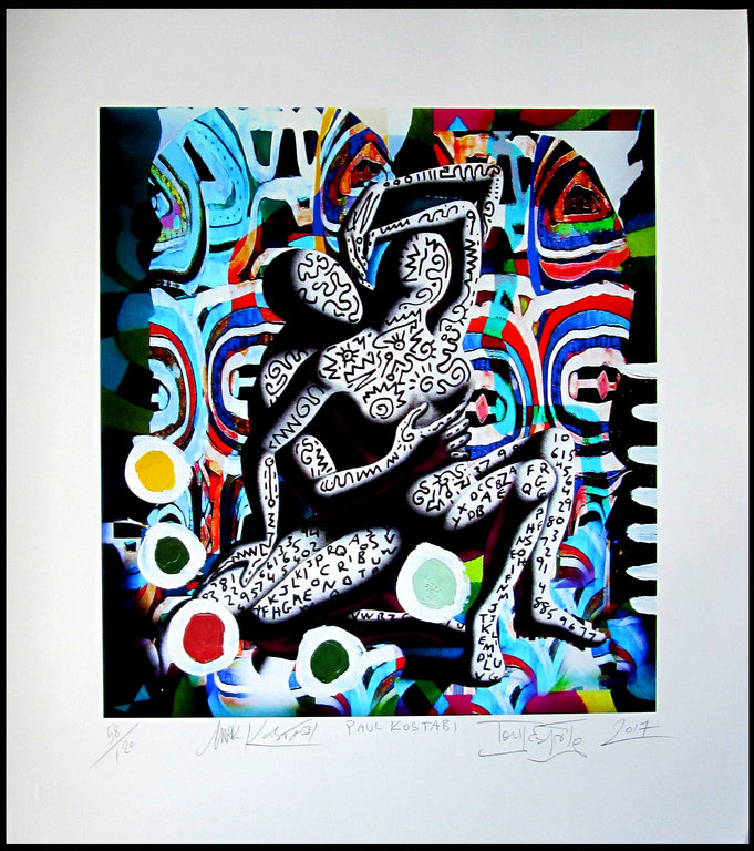 Kostabi, Mark - Kostabi, Paul - Esposito, Tony - Embracing the Future - handsign kopen? Bied vanaf 149!