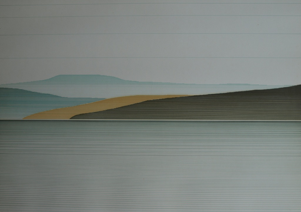 Claudia Keller : Zeefdruk , Küste – gesigneerd – 1980 - E.A. kopen? Bied vanaf 1!