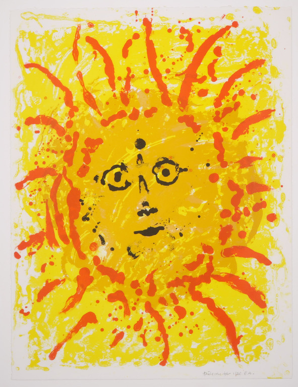 Jef Diederen: Litho, Mooi hoofd kopen? Bied vanaf 20!