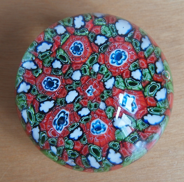 Murano Millefiore glazen presse papier kopen? Bied vanaf 15!