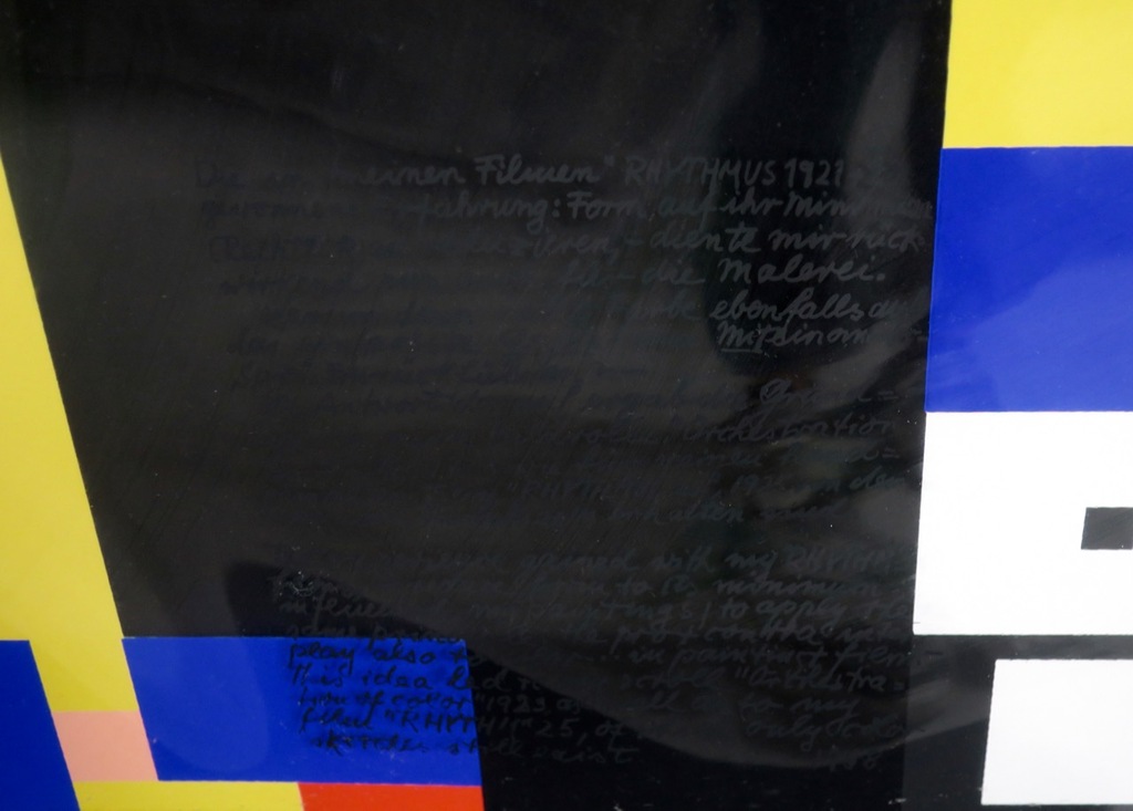 Hans Richter: Zeefdruk met transparante folie, Rhythmus 25 - Ingelijst kopen? Bied vanaf 200!