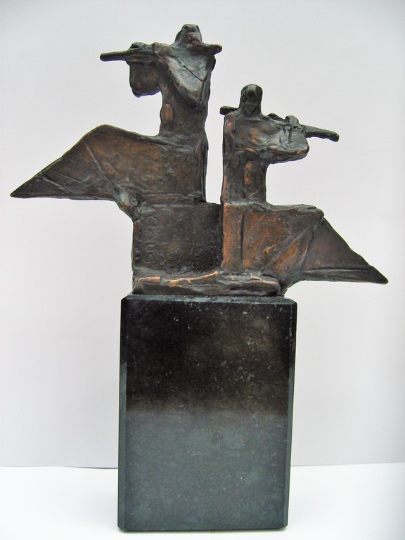 Eric Claus: Bronzen beeldje  kopen? Bied vanaf 150!