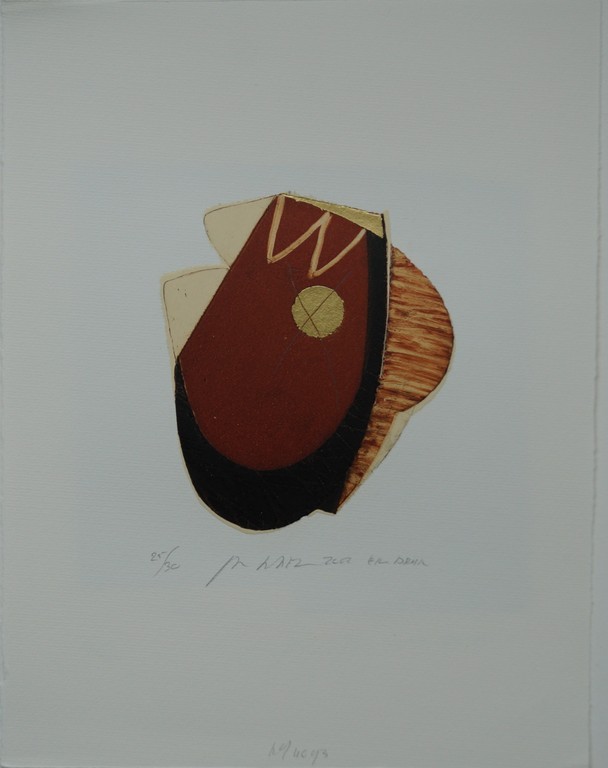 Jan Naezer - gesigneerde etscollage - 2002 - 30 ex. eigen druk kopen? Bied vanaf 1!