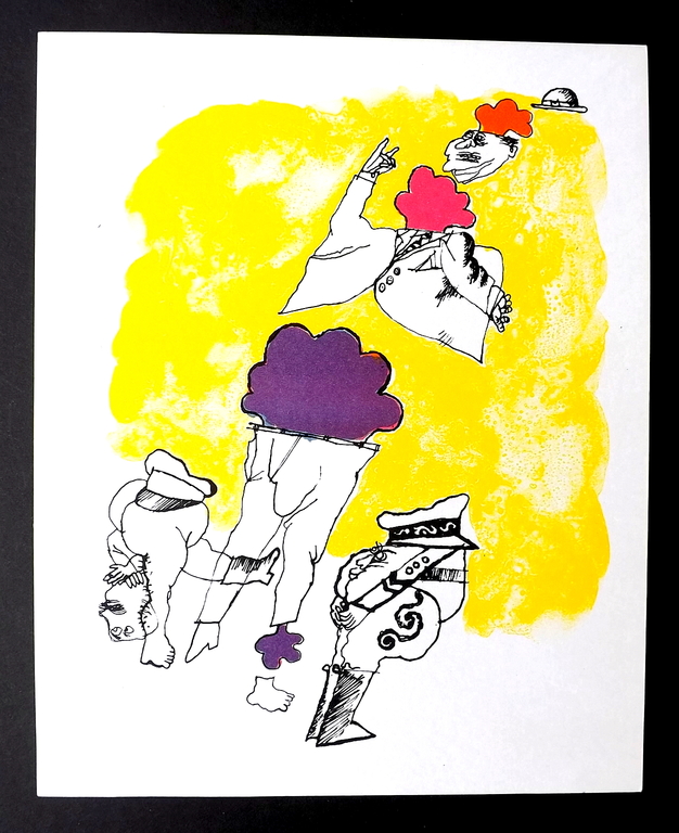 Jack Vanarsky - litho uit: The Situationist no 6 - 1967 kopen? Bied vanaf 1!