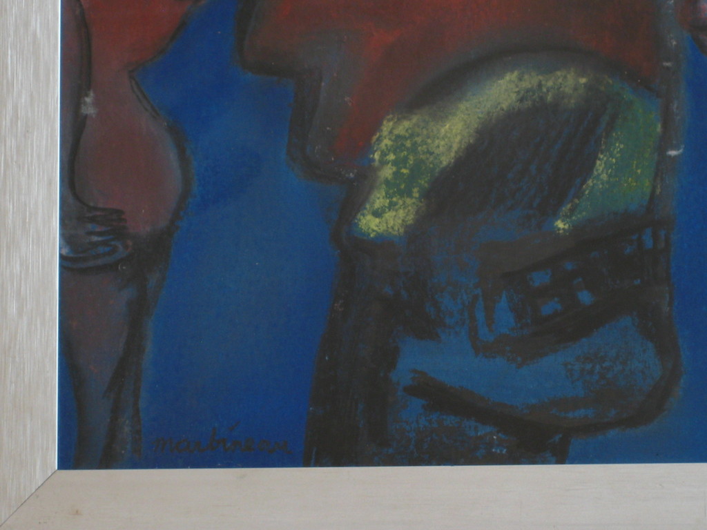 Anton Martineau (1926 - 2017). Gouache. Naakten. kopen? Bied vanaf 85!