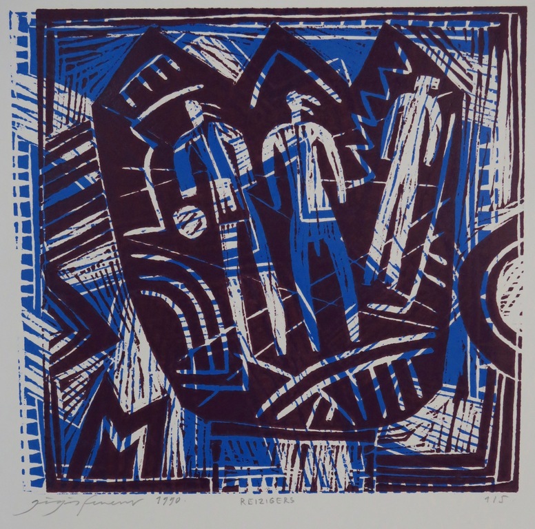 Ferenc Gogos: Zeefdruk, Reizigers kopen? Bied vanaf 35!