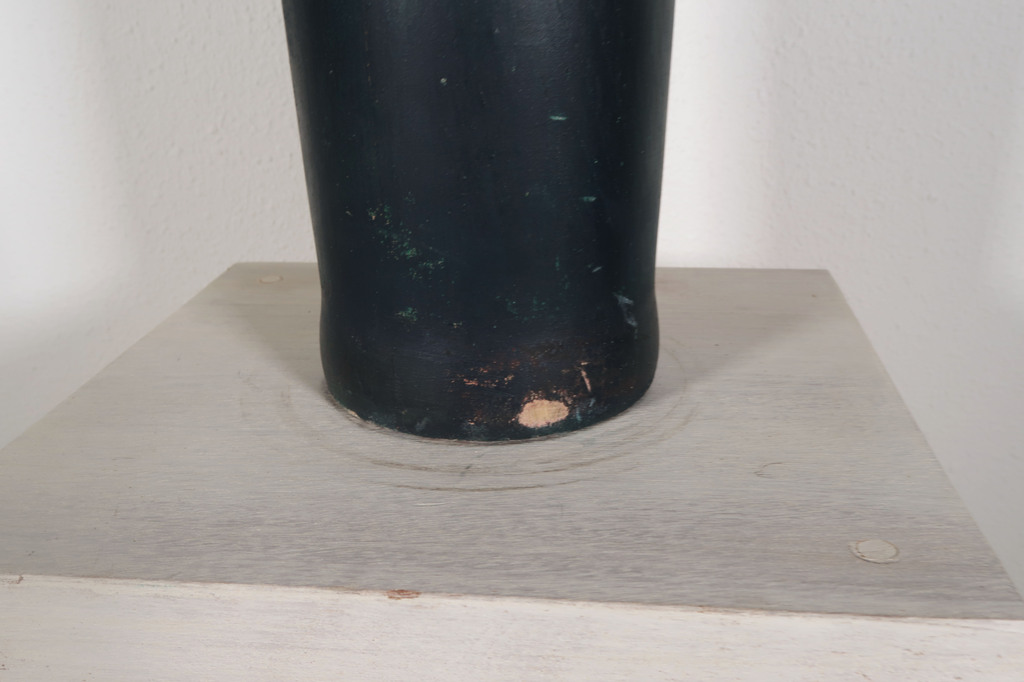 Peter van de Locht: Houten beeld, Bloem kopen? Bied vanaf 1!