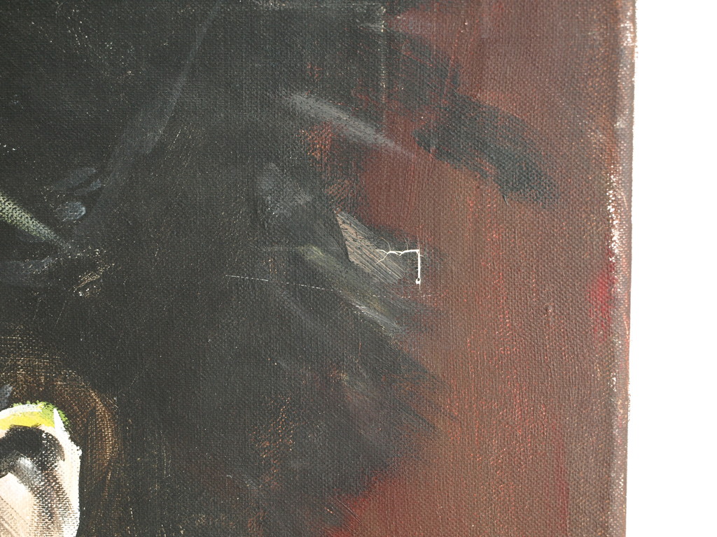 Peter Donkersloot ? : Acrylverf op doek – Robert Smith van “The Cure” - 80 x 60  kopen? Bied vanaf 1!