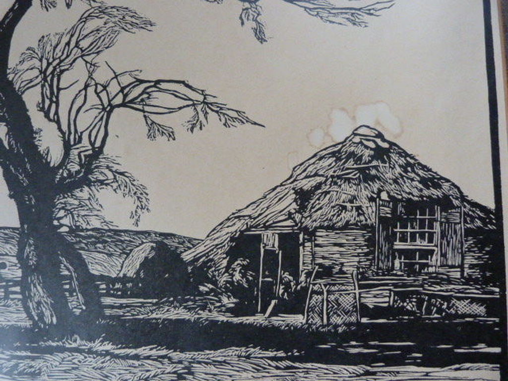 Piet Rackwitsz ( 1892 - 1968 ) - Boerderij met vrouwtje op het land kopen? Bied vanaf 1!
