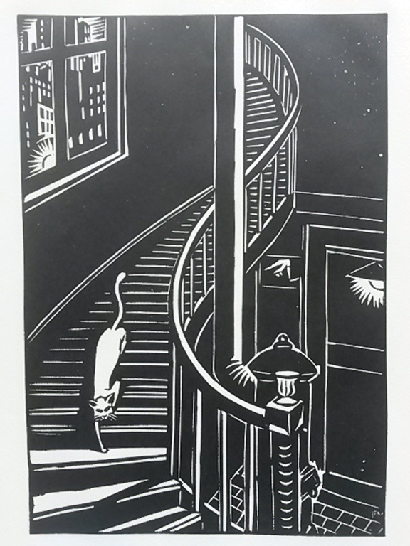 Frans Masereel, houtsnede, uit La Ville 1928 verkocht voor € 45!