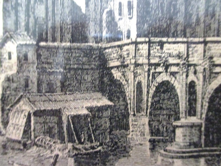 Guiseppe Vasi (1710 - 1782) - Veduta dell Isola Tiberi kopen? Bied vanaf 10!