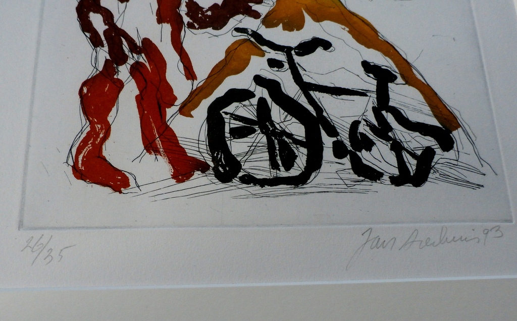Jan Sierhuis - ets - 1993 - oplage 35 stuks kopen? Bied vanaf 70!
