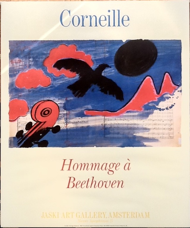 Corneille, Hommage á Beethoven, tentoonstellingsaffiche hero at Galerie Jaski kopen? Bied vanaf 1!