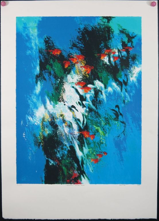 Mattie Schilders: Zeefdruk, Oorsprong van elk leven (Groot) kopen? Bied vanaf 50!